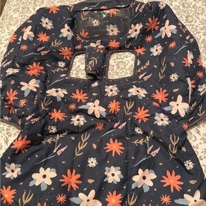 Floral Baby Shopping Cart Cover